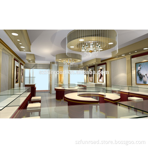High Quality Wooden Jewelry Disply Counter for Store Furniture